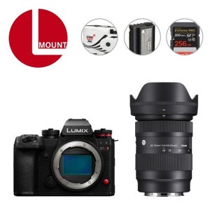 파나소닉 루믹스 S1R II + C 28-70 DG DN + SDXC256GB + 추가 배터리