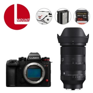 파나소닉 루믹스 S1R II + A 28-105 DG DN + SDXC256GB + 추가 배터리