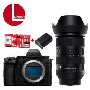 파나소닉 S5 IIx + A 28-105 DG DN L + 일회용필름카메라 + 추가배터리/ 정품