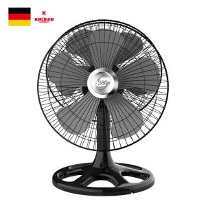 포유 360도 회전 양방향 더블헤어 41CM 대형 5엽 날개 각도조절 안전한 블랙 선풍기