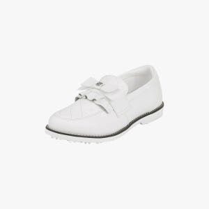 페어라이어 골프웨어 프릴 리본 골프화 화이트