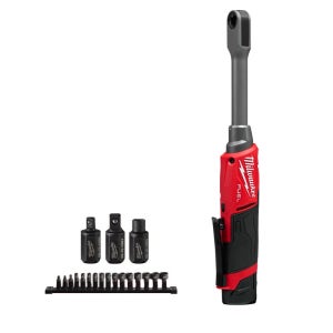 밀워키 M12 FPTR-0 충전 멀티라쳇 12V 본체 전용 악세서리 17종 포함