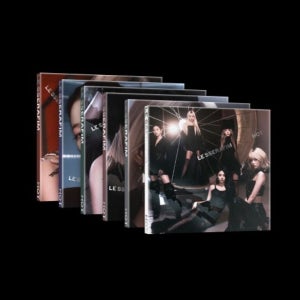 르세라핌 5집 Mini Album 컴팩트 HOT COMPACT 6종 중 랜덤발송