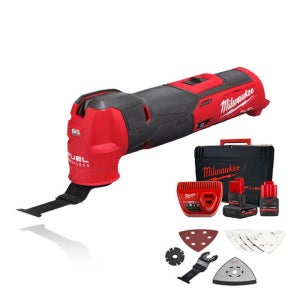 밀워키 M12 FMT-5252X 충전 멀티커터 12V 5.0Ah 2.5Ah 2팩 BL