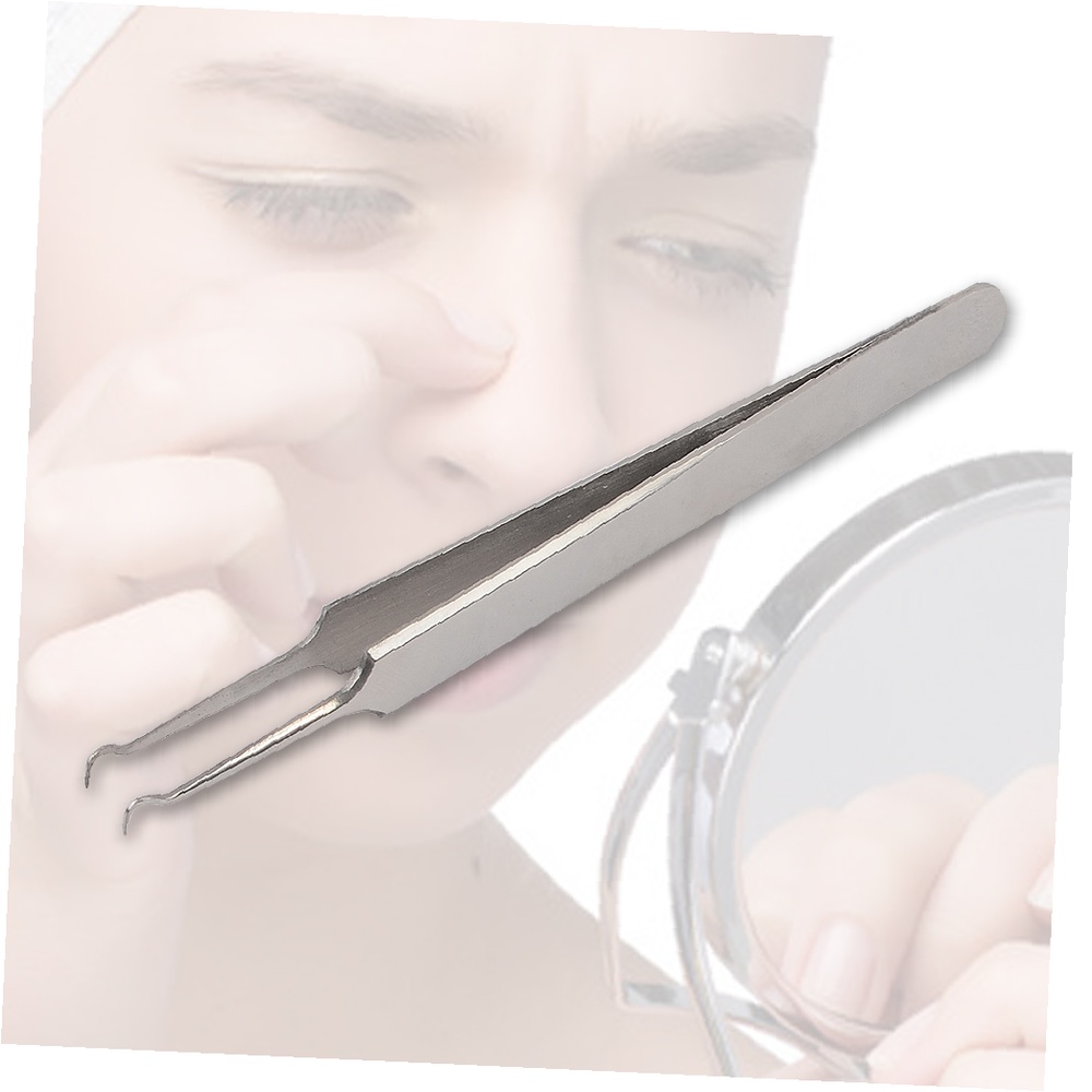 블랙헤드 피지 핀셋 <b>여드름</b> 압출기 피부관리용 <b>클린케어</b> 필수용품