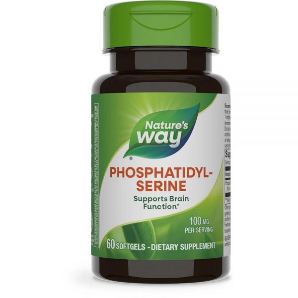 <b>네이처스웨이 포스파티딜세린</b> 100mg 소프트젤 60정