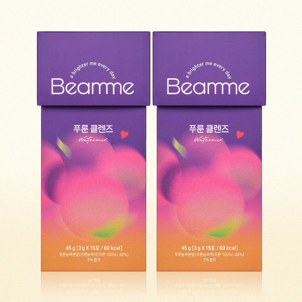 빔미 푸룬<b>클렌즈</b> 식이섬유 난소화성말토덱스트린 비움 워터 저당 , 1개월분 (2box)