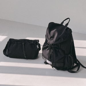 [비아모노] 트루비 스트링 럭색+크로스백 SET