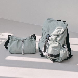 [비아모노] 트루비 스트링 럭색+크로스백 SET