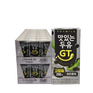 남양유업 맛있는두유 GT 고칼슘 검은콩 깨 190ml X48개