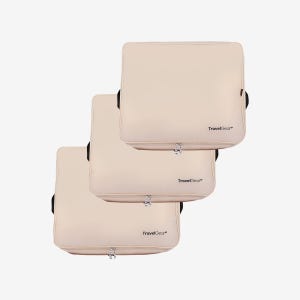 [트래블기어] 점보 2단 압축파우치 세트 이불 가방 패딩 정리 다용도 정리함 보관함