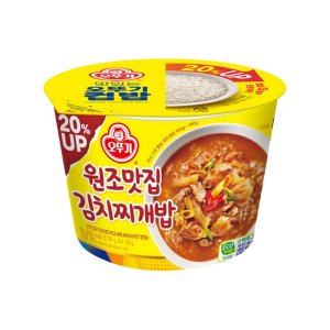 오뚜기 컵밥 원조맛집 김치찌개밥 310g