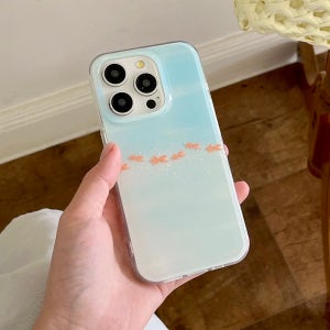 아이폰 금붕어 케이스 어항 행운 물고기 아이폰16 프로 케이스