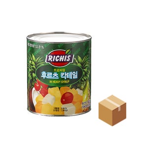 동서 리치스 후르츠 칵테일 3kg, 6개