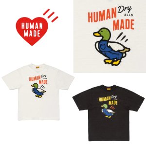 휴먼메이드 그래픽 DUCK 오리 반팔 티셔츠 White Black