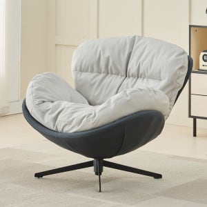 RM디자인 RM-SF 블루 푹신한 수유 서재 안락 라운지 1인용 의자 소파