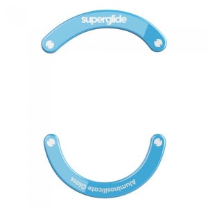 Pulsar 로지텍 G703/G603/G403 전용 슈퍼글라이드 글라스 마우스피트 (블루) / MPS