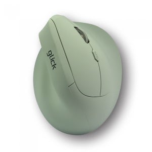 지클릭커 OFFICEPRO ERGO 버티컬 무소음 인체공학 블루투스 무선 OP70 (그린) / MPS