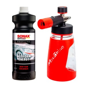 소낙스 프로피라인 액티폼 에너지 1L + 맥스샤인 폼랜스 SET