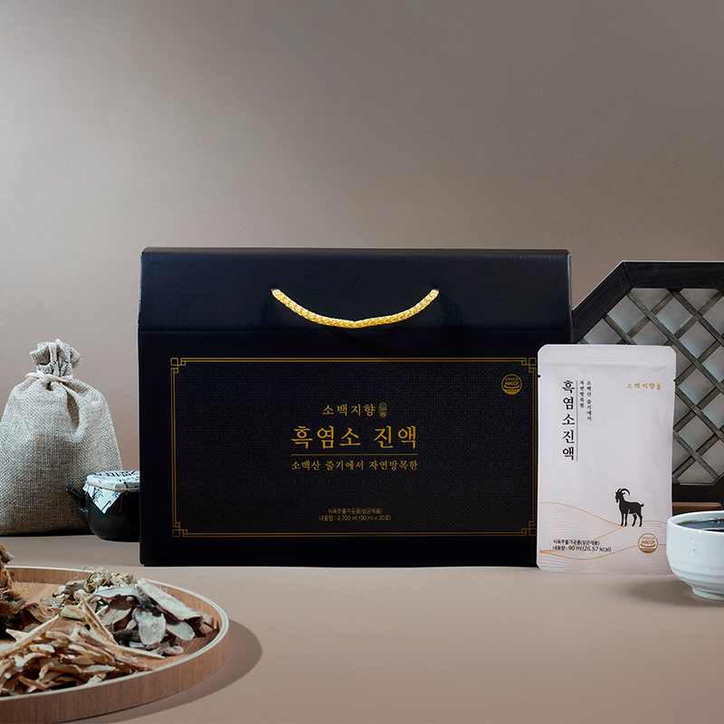 <b>소백지향</b> 흑염소진액 90mlX30포 2박스