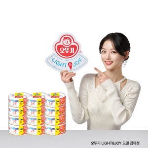 오뚜기 LIGHT&JOY 가벼운 참치 고추참치, 100g, 12개