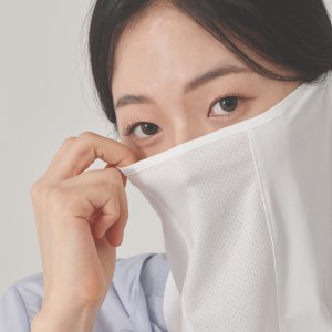 자바스 자외선차단 얼굴 햇빛 가리개 화이트