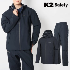 K2 세이프티 남성 여성 우비 바지 배달 캠핑 우의 등산용 방수 자켓