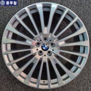 BMW X7 G07 DPE 757 22인치 버핑 분체 실버 순정 휠 (한대분 4개)