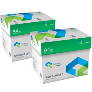 삼성복사용지 그린 A4 (75g) 2BOX 5000매