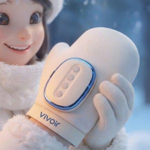 비브아 손모아 장갑 손 마사지기 지압 온열찜질 안마기