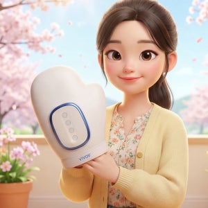 비브아 손모아 장갑 손 마사지기 지압 온열찜질 안마기