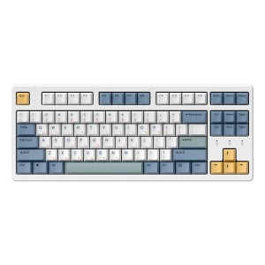 (유선 무선 듀얼8K 폴링레이트) TFG Cloud Max CL 게이밍 기계식키보드 유무선 가스켓마운트 염료승화 써피, HMX크림치즈 또각, 45g
