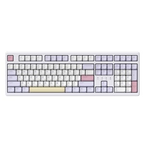 (저소음 사무용 최적화) TFG Cloud Max CF 동그리 게이밍 기계식 유무선 가스켓마운트 퍼플하트, 브라운슈가 저소음 토독, 35g