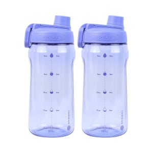 락앤락 액티브 라지 물병 스포츠 헬스 등산용 1.5L, 바이올렛, 2개