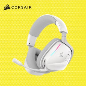 커세어 VOID v2 RGB 무선 게이밍 헤드셋 화이트