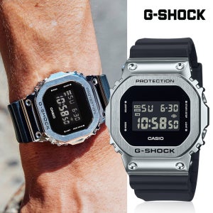 지샥 스퀘어 GM-5600U-1DR 내충격구조 라이트 방수시계 지코스모 공식수입정품 백화점AS