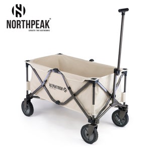 노스피크 스마트 카트 소이밀크 감성카트 / 다용도 캠핑용 웨건 NOPK
