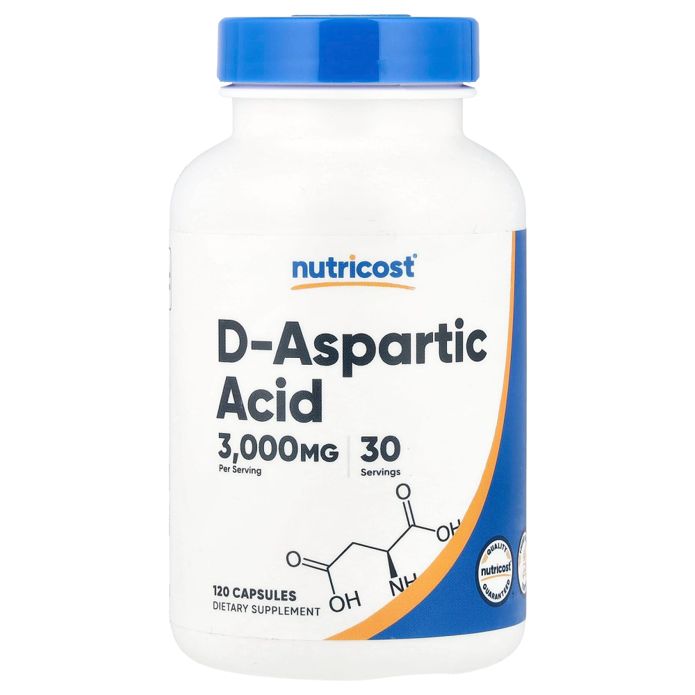 뉴트리코스트 D<b>아스파르트산</b> 3000mg 120캡슐