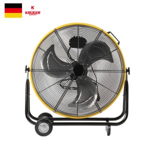 포유 데스크 박스팬 61CM 대형 3엽 날개 360도 각도 조절 손잡이 바퀴 안전망 선풍기