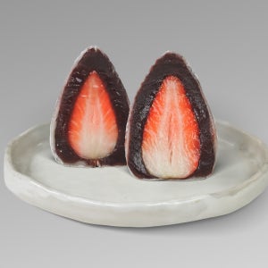 [삼대옥] 여수딸기모찌 팥앙금 10구. 설날 떡선물세트. 3대여수딸기모찌. 여수딸기찹쌀떡.