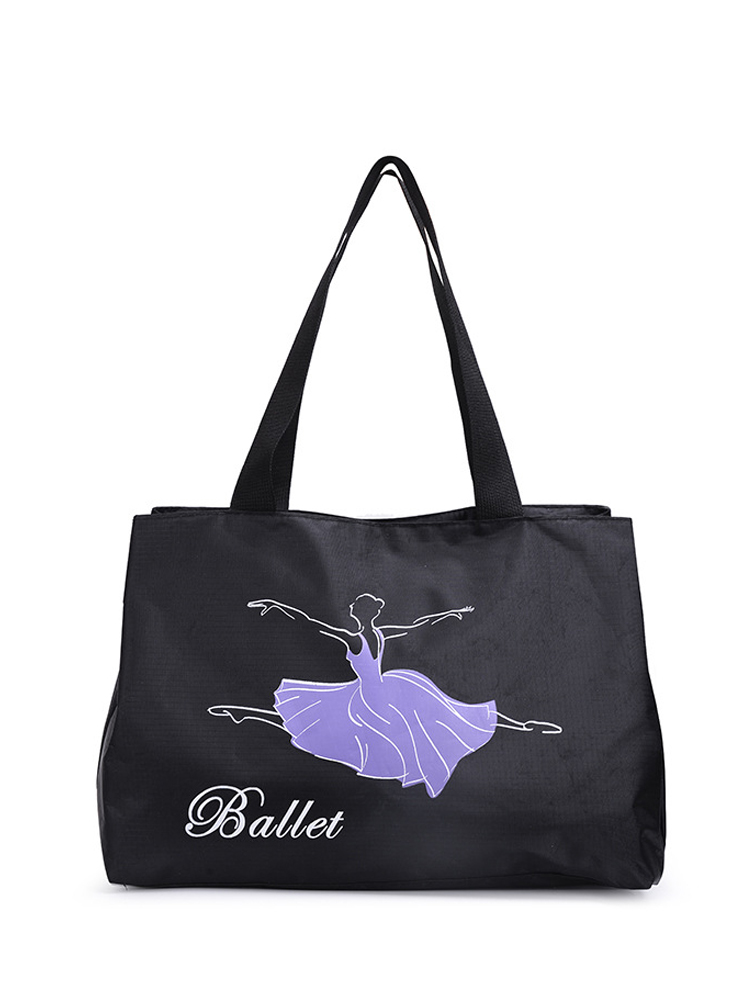 숄더백 줌바가방 댄스 무용학원 무용가방 피트니스 에코백 블랙