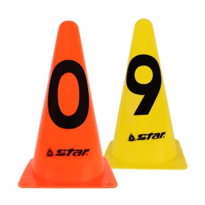 스타 스포츠 뉴숫자 칼라콘 세트 트레이닝콘 연질 라바콘 접시콘 훈련용품 축구용품 꼬깔콘