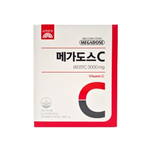 고려은단 메가도스C 3000 영국산 비타민C 60포 1개