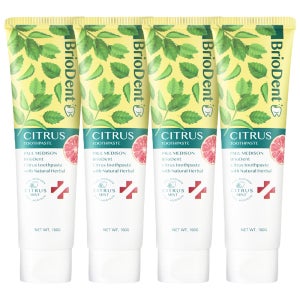 폴메디슨 브리오덴트 시트러스민트 치약 150g, 4개