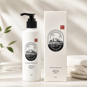 화연 무향 쉐이빙젤 미역 알긴산 촉촉하고 매끈하게 떡짐없는 면도감 셰이빙젤 250ml
