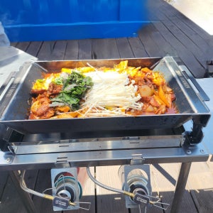 아이언디자인 논슬립 그리들 IGT호환 철판요리 전골요리 무쇠그리들