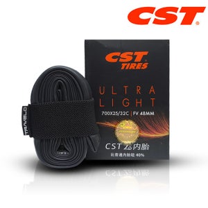 CST ULTRA LIGHT 75g 초경량 700C 자전거 부틸 튜브 25/32C 48mm