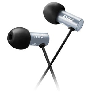 파이널 Final Audio Design E2000 유선 이어폰 실버