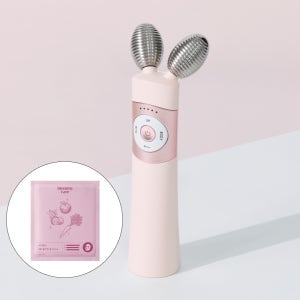 [본사 스토어] 핑크에디션 마미케어 EMS 브이쎄라 중주파 얼굴마사지기 + 콜라겐마스크팩