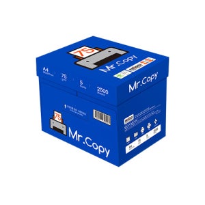 미스터카피 MR copy 무림제지 A4 75g 1BOX 2500매
